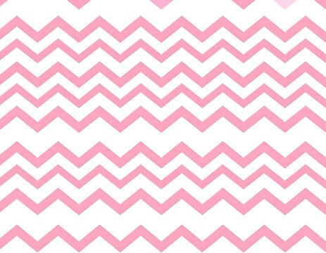 Pink chevron pattern on white background.