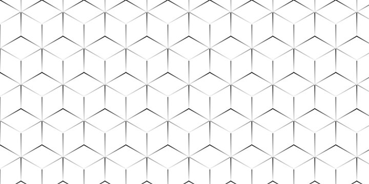 Structure geometric tile stripe square cube decorative thin minimal wallpaper. repeat creative element mosaic ornament vintage monochrome hexagon type gradient liner background.