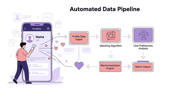 Automated Data Pipeline for Profile Analysis and Matching