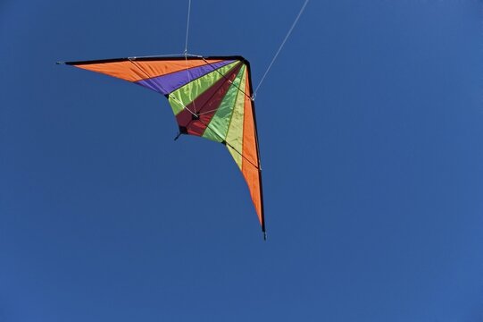 Flying a kite