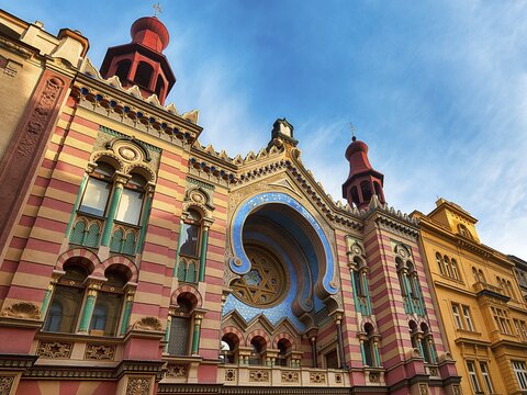 Jerusalem Synagogue, Jerusalem Synagogue, formerly Jubilee Synagogue, Prague, Bohemia, Czech Republic