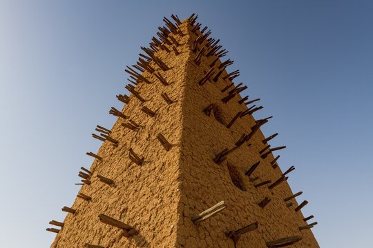 Minaret, Great Mosque of Agadez, Agadez, Niger