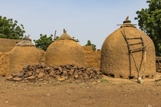 Grain storage, Yaama, Niger
