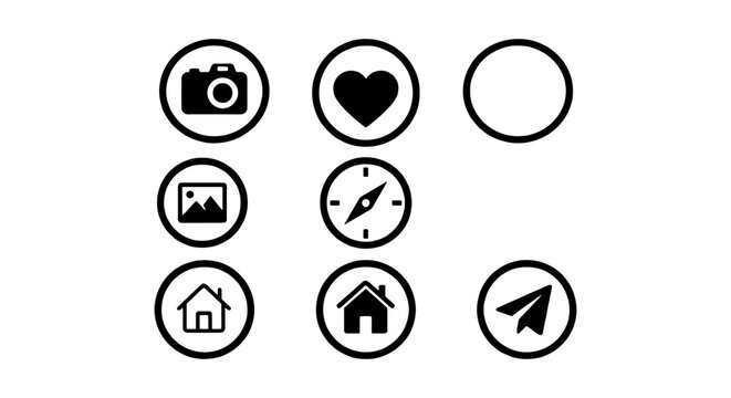 Baby care icon set, newborn nursery vector elements, 8 solid black icons