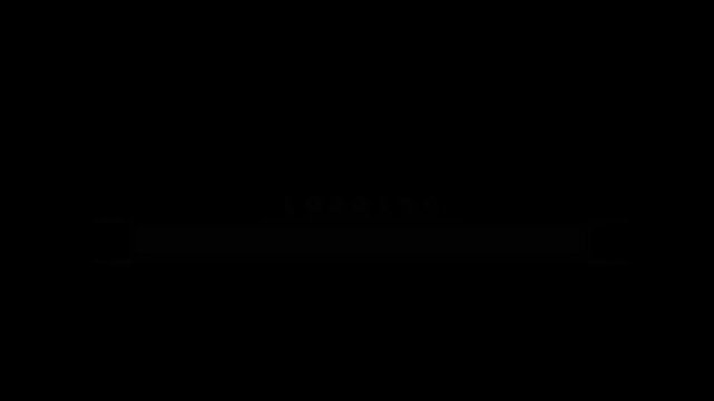 Loading Screen animation Black background, blank space, empty screen, white screen, black screen, minimalistic design, clean slate 4k Video
