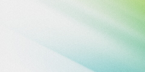 Obraz premium Smooth gradient background with grainy texture featuring soft light transition from bright white to refreshing sage green tone.