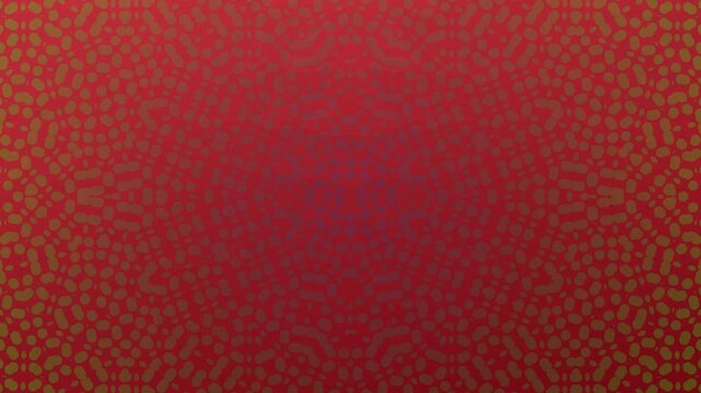 Abstract Basic Fractal Seigaiha Layers Motion Background