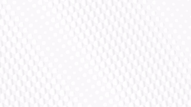 looping abstract animated video with a white circular background that moves like waves, good for business, corporate, and sports needs