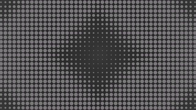 looping abstract animated video with a gray circular background that moves like waves forming diamonds, good for business and corporate needs