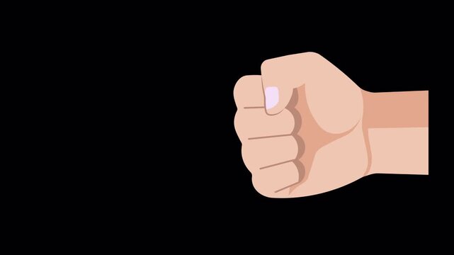 Comic Style **Fist Punching Screen** Action Impact Effect **Alpha Channel** Loop 4K