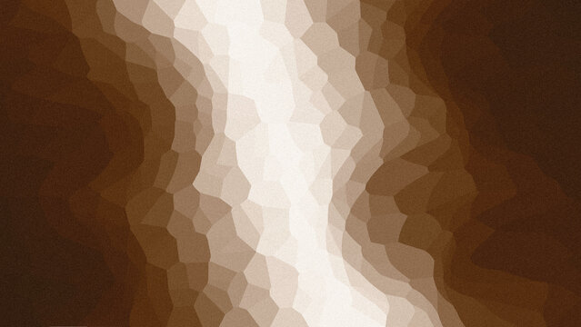Abstract polygon background brown gradient textured modern mosaic design