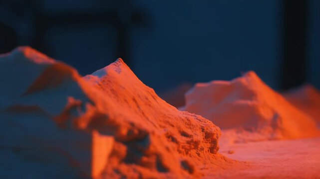 3d printer fabricating a detailed topographic mountain model layer by layer, showcasing additive manufacturing, rapid prototyping, cad driven precision and modern engineering innovation