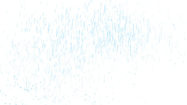 Transparent rainy weather background with falling streaks PNG
