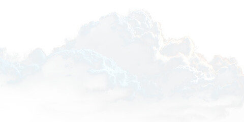 Transparent blue clouds with soft heavenly atmosphere PNG © Татьяна Куриленко