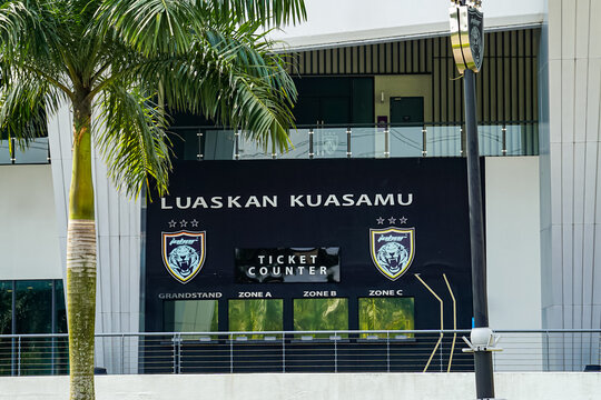 Johor, Malaysia, May 23, 2026: Sultan Ibrahim Stadium Ticket Counter
