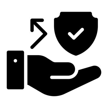 product durability glyph icon
