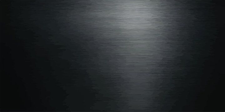 Polished metal texture with horizontal brush strokes and subtle light, material