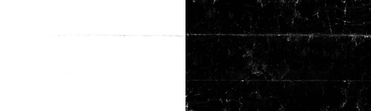 Transparent background with realistic paper folding creases and worn scratch textures. This white line overlay adds a distressed vintage feel to your professional digital designs.
