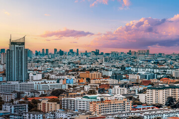 Obraz premium panorama of the city of Bangkok
