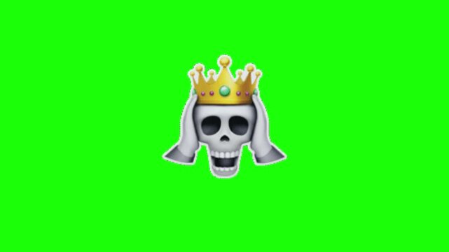 Green screen Sticker animation motion graphic with chroma key clip template 4k Background. Easy removed green screen. High resolution. Ultra High Definition, 4k video.
