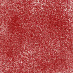 Fototapeta premium Abstract red noise texture isolated on white background with heavy grain distribution