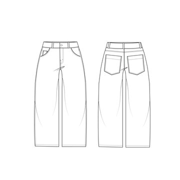 Women's Baggy Pants &ndash; Easy Fit skatch