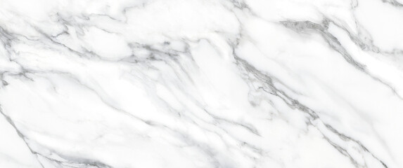 Obraz premium Elegant White Carrara Marble Texture Background