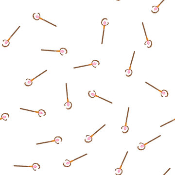 pattern fantasy magic wizard stick cartoon. arcane potion, ritual alchemy, illusion ian fantasy magic wizard stick sign. seamless symbol vector illustration