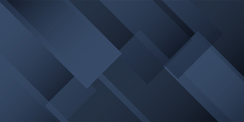 Fototapeta premium Modern black dark blue white abstract background. Minimal gradient geometric
