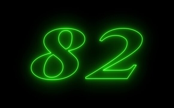 1 minutes 30 second Countdown timer, 90 to 0 seconds digital countdown timer neon light style. one minute thirty second Digital Countdown Engaging Timer Visuals for Events 4k Animation video