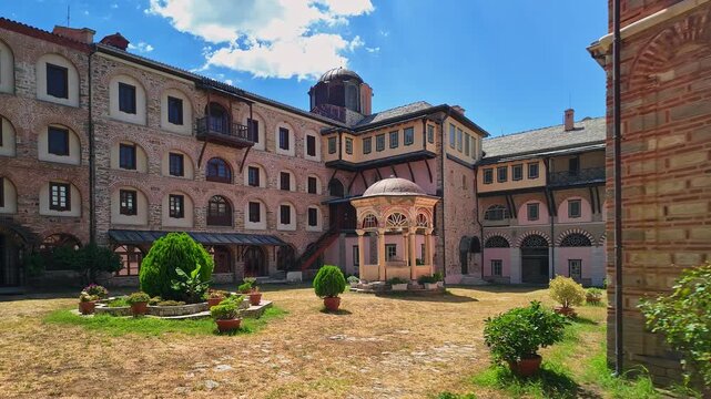 Holy Monastery of Xiropotamou, Mount Athos, Greece