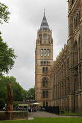 Obraz premium Big Ben and Palace of Westminster viewed from Victoria Tower Gardens in London