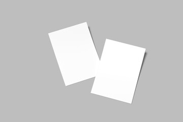 Fototapeta premium A4 Flyer Blank Mockup modern