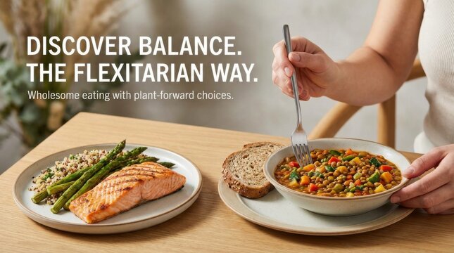 The rising trend of the flexitarian lifestyle promotes healthy eating with some veggie meals.