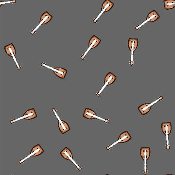 seamless pattern chords ukulele cartoon. tuning strumming, strings fretboard, electric concert chords ukulele sign vector