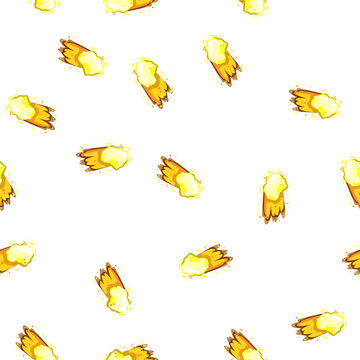 pattern muzzle gun flash cartoon. smoke effect, explosion bomb, fire shooting muzzle gun flash sign vector