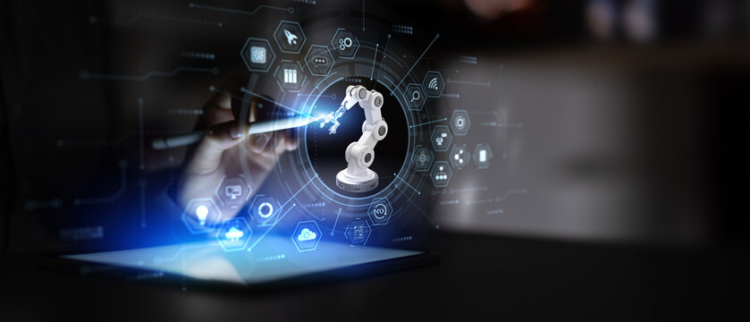 RPA Robotic Process Automation for Industrial Robotics and Manufacturing Efficiency