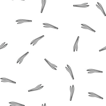 pattern tong tongs hand cartoon. kitchen grill, ice outdoor, line chef tong tongs hand sign vector
