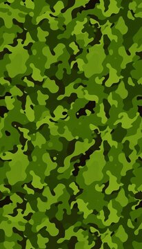 Olive green camouflage seamless pattern with modern tactical design, digital, subtle