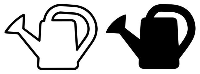 watering can garden tool icon © graphenitix