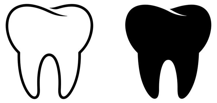 tooth dental treatment icon