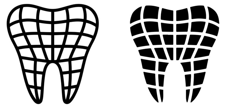 digital dental scanning icon