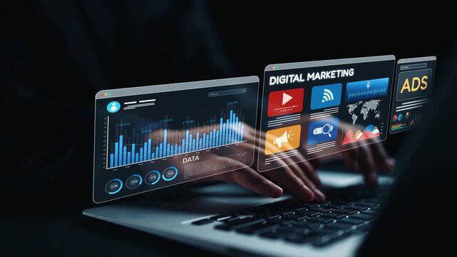 Online ads and digital marketing help brands grow. Content marketing builds engagement. Marketing tools boost ROI. Effective ads and marketing drive online business success. Elide