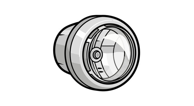 Modern Car Headlight, Automotive Lighting, Vehicle Front Lamp