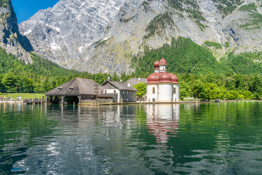 Wallfahrtskirche St. Bartholom&auml; am K&ouml;nigssee