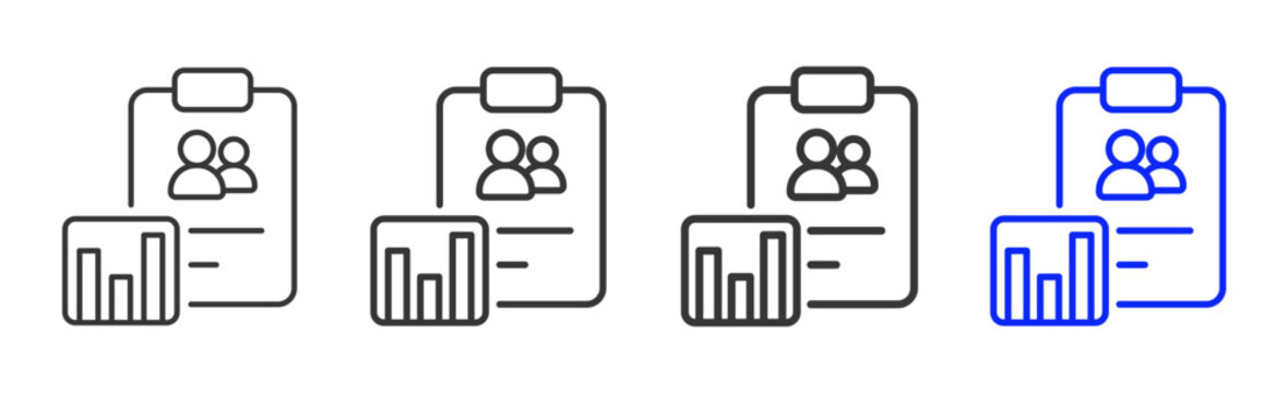 Team Progress Icon Collection Creative Outline Style for Business Model Management Process Strategy Planning Finance Analytics Startup and Team Collaboration