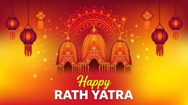 Lord lord jagannath, balabhadra and subhadra for rath 