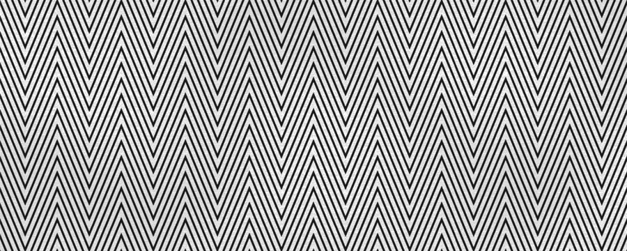 Horizontal chevron line pattern. black stripe. Zigzag gradation stripes. Black shevron on white background. dynamic backdrop for prints. Vector patern Design
