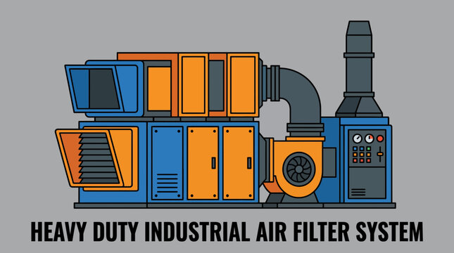 Heavy Duty Industrial Air Filter System