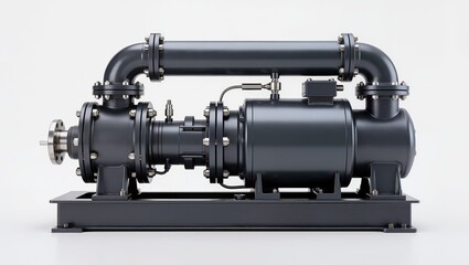 Fototapeta premium Industrial Vacuum Pump System